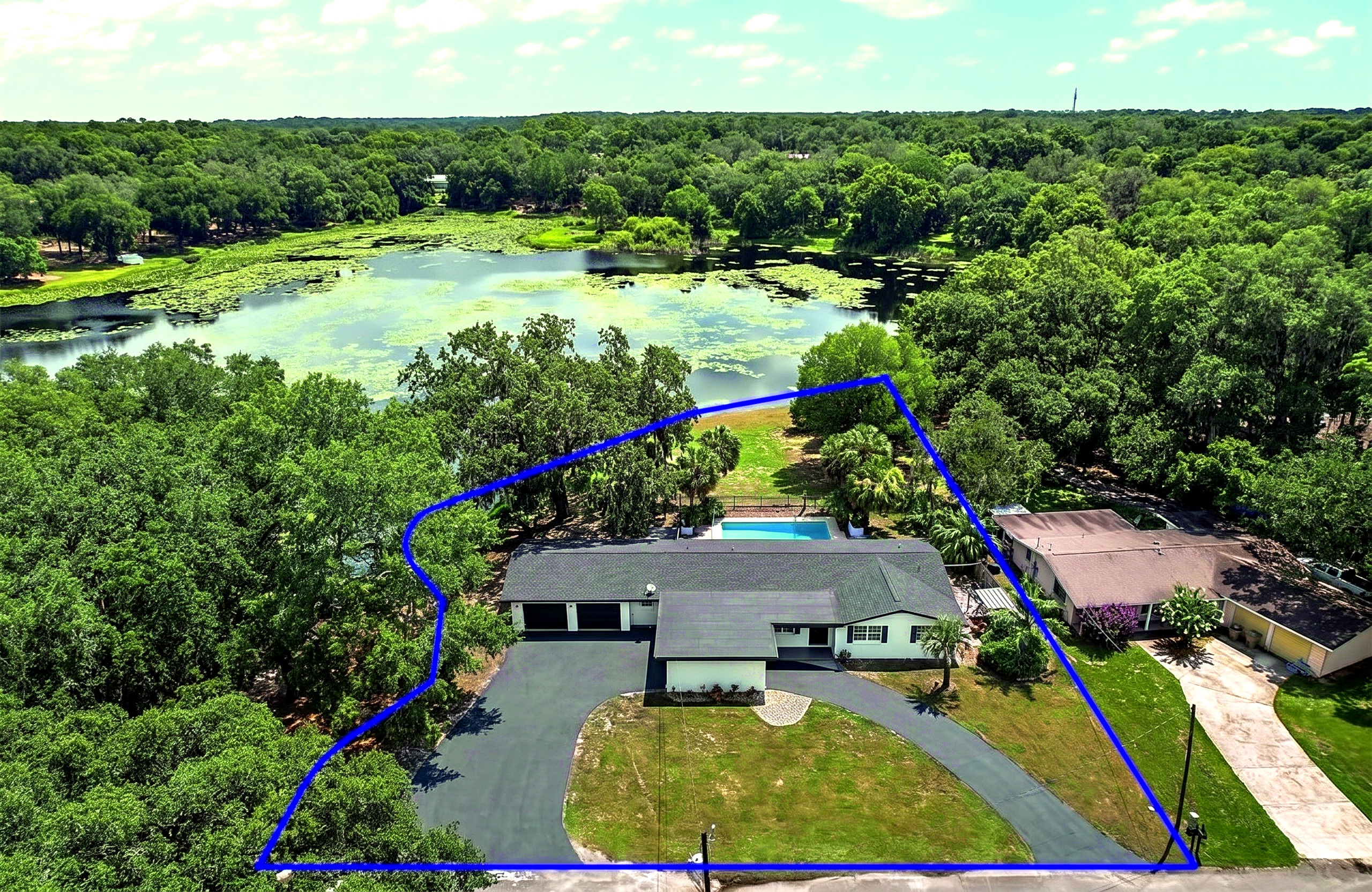 Property Boundaries — 0.81 Acre Lot